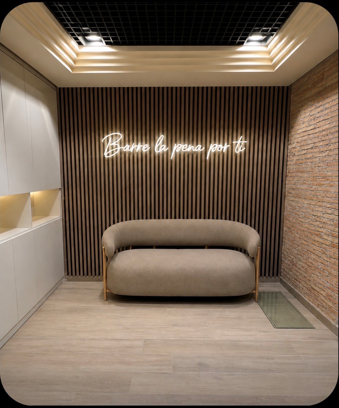 Zona de recepción del centro Pure Barre
